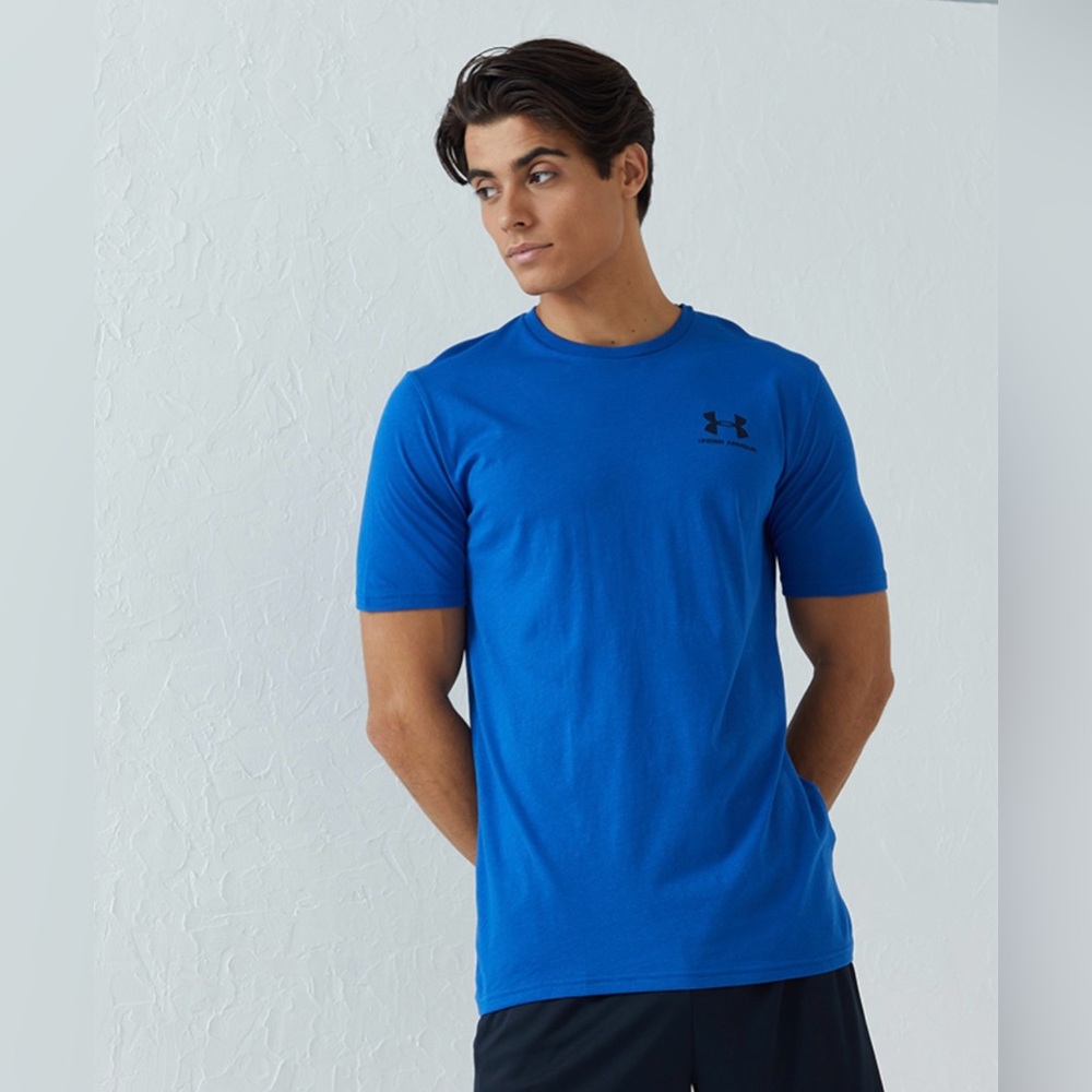 Under Armour Men’s T-Shirt – Vibrant Blue | Size Small | Excellent Condition